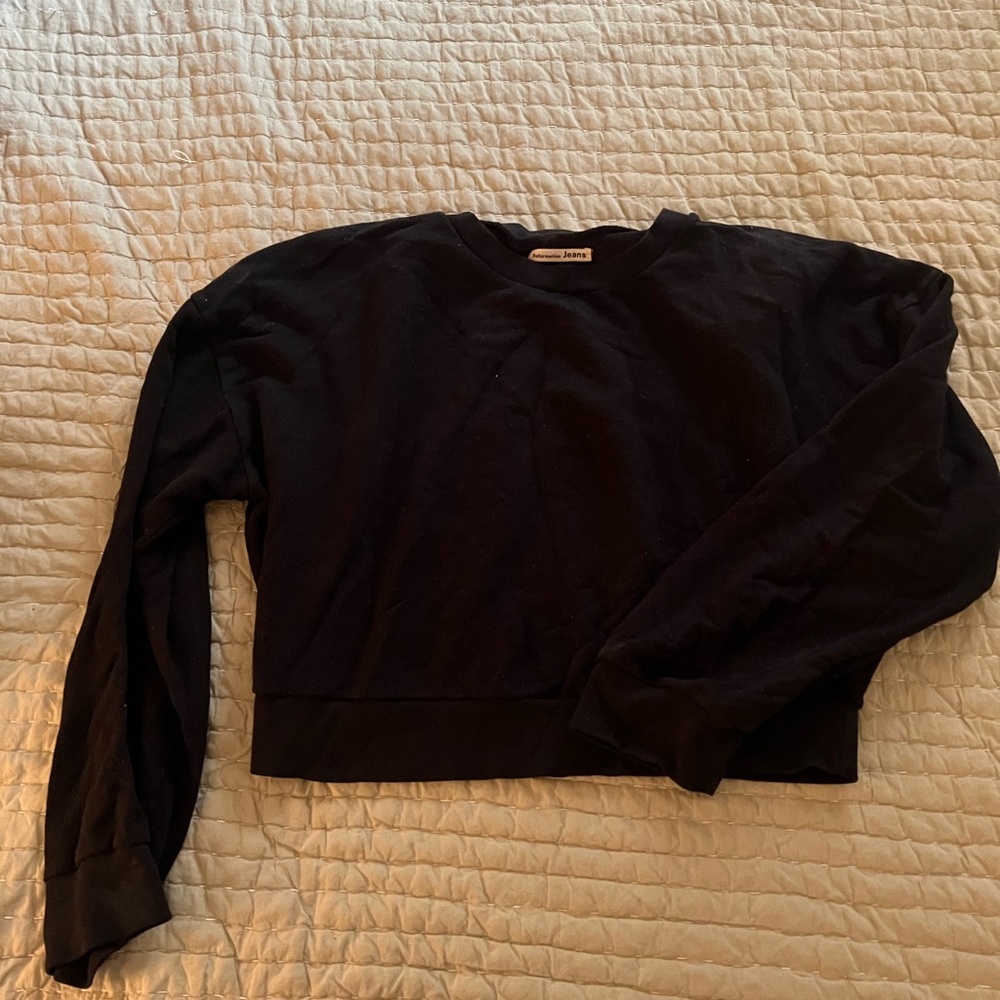 REFORMATION CROPPED SWEATER